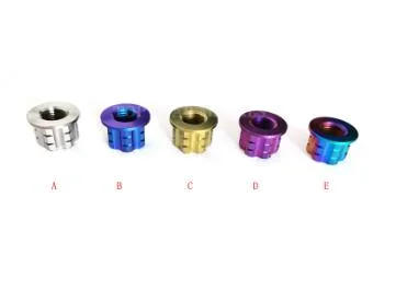 M6 M8 M10 M12 M14 Motorcycles Titanium Flange Nut Hexagon Nuts