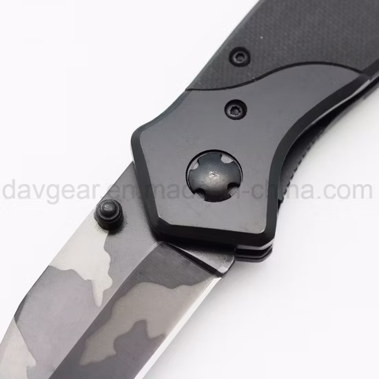 Coltelli da sopravvivenza tattici da campeggio Benchmade Osborne 940 EDC con coltello da tasca pieghevole con manico in fibra di carbonio nero