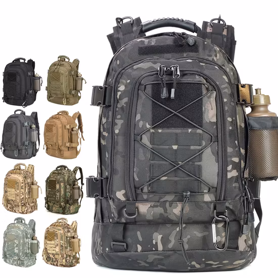 Nuovi zaini tattici mimetici da uomo di grande capacità Borse da esterno 3p EDC Molle Pack per Trekking Camping Caccia